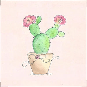 Baby Memory Book - Cactus Girl