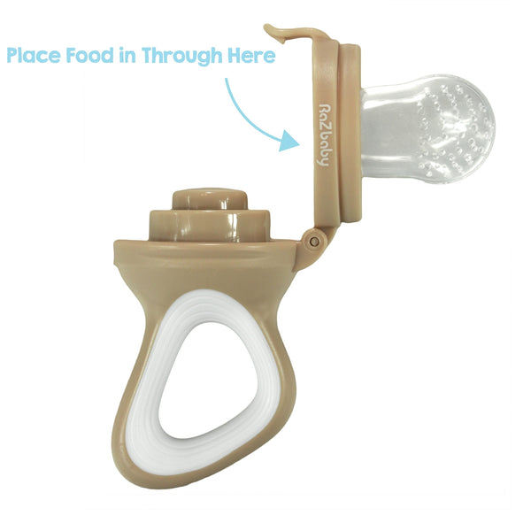 RaZ Fruit Feeder & Teether - Caramel