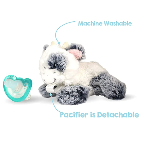 RaZbuddy Coby Cow Paci/Teether Holder