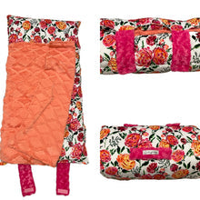 Nap Mat - Orange & Pink Flowers