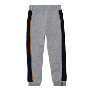 Grey and Navy Sweatpants