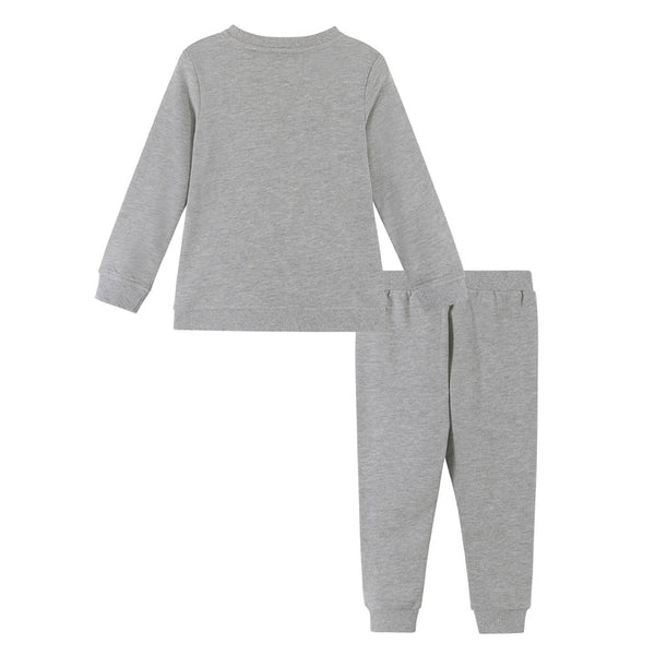 Grey Camo Sweatshirt Set