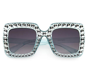 Rad and Refined Sunglasses -Glam Girl White