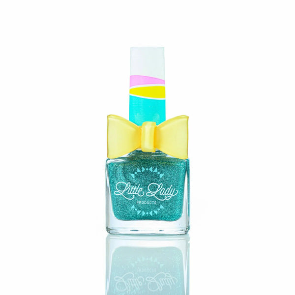 Little Lady Nail Polish-Shimmer Collection (Yellow Bow)