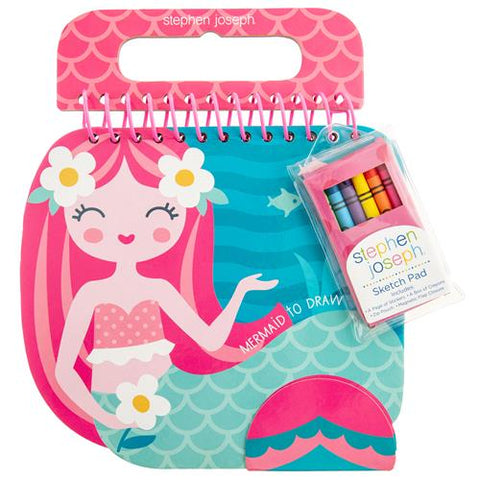 Shaped Sketch Pad Mermaid