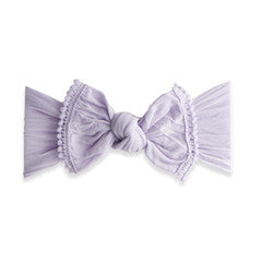 Baby Bling Trimmed Classic Knot  Pom Headband