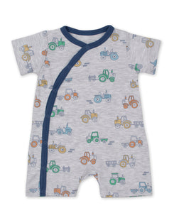 Kissy Love Little Tractor Short Playsuit