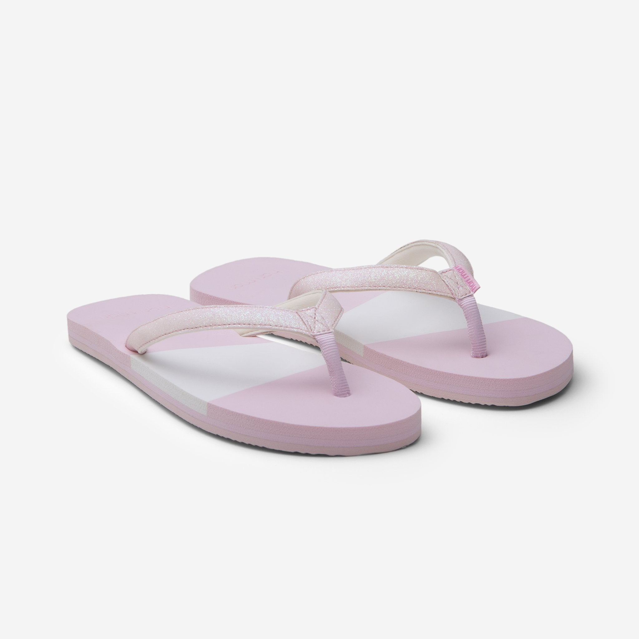 Pink Glitter Meadows Asana Flip Flop