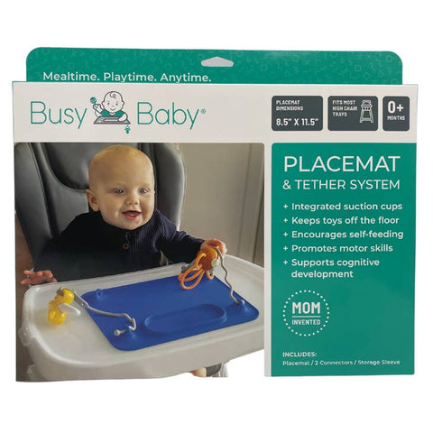 Blue Busy Baby Placemat