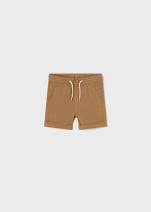 Bermuda Shorts w/Adjustable Waistband-Haze