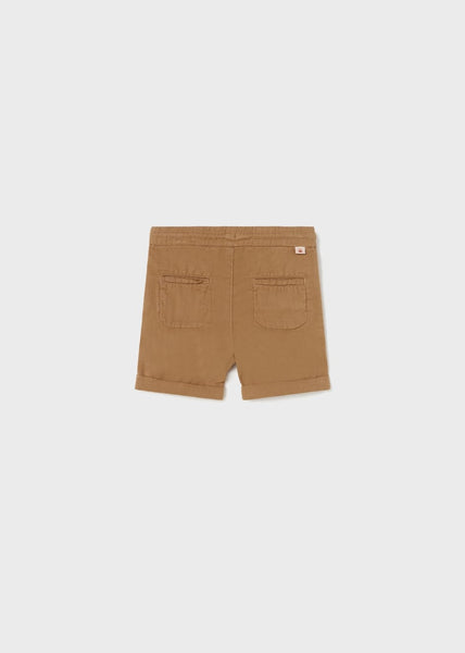 Bermuda Shorts w/Adjustable Waistband-Haze