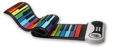 Rock and Roll It! Rainbow Roll-Up Piano