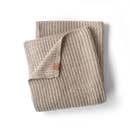 Knit Organic Blanket - Pecan