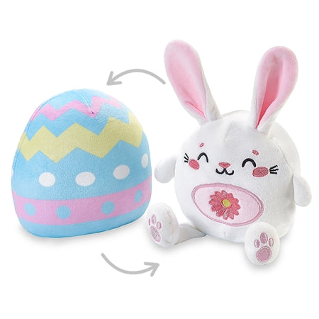 Inside Outsies Reversible Plush - White Easter Bunny/Egg