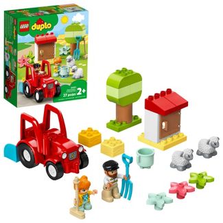 LEGO DUPLO  Farm Tractor & Animal Care Building Toy 10950