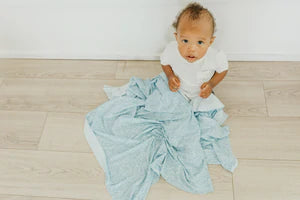 Knit Swaddle Blanket - Lennon