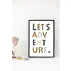 Let's Adventure Art Print: 11x14