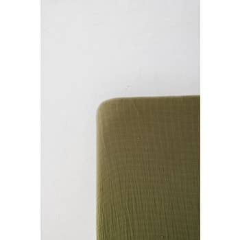 Crib Sheet - Moss Green