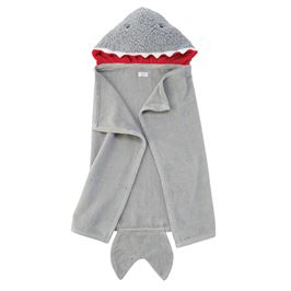 Infant Shark Hooded Towel