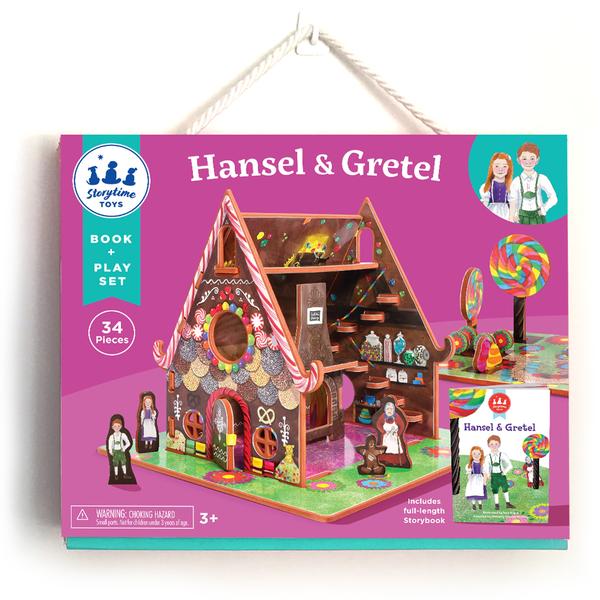 Hansel and Gretel BOOK + PLAYSET
