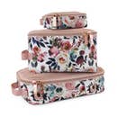 Travel Diaper Bag Packing Cubes - Blush Floral