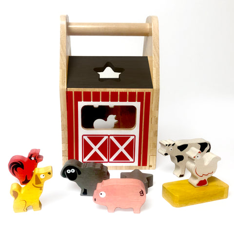 BARNYARD SHAPE SORTER