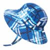 Aqua Dry Bucket Hat - Blue Plaid