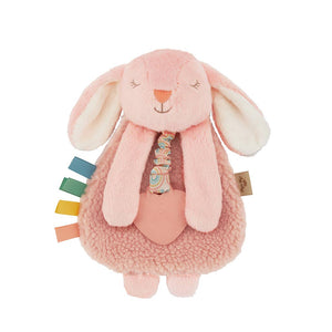 Itzy Lovey - Bunny Plush with Silicone Teether Toy
