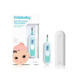 3-in-1 True Temp Digital Thermometer for Fevers, Babies & Kids (Rectal, Underarm + Oral)