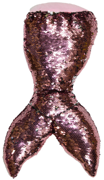 Mermaid Tail Sequin Pillow