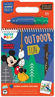 Scentco Water Magic - Scented Reusable Water Reveal Activity Books - Mickey's Outddor Fun (BlackBerry)