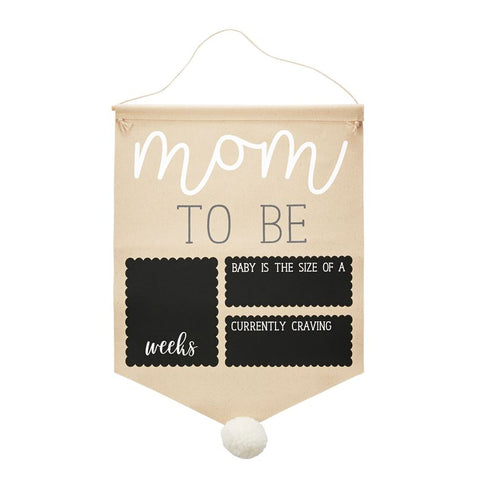 MOM TO BE PERSONALIZED PREGNANCY PHOTO BANNER