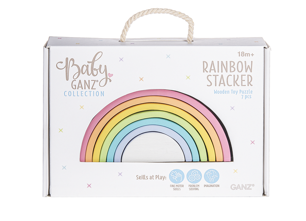 Wood Rainbow Stacker