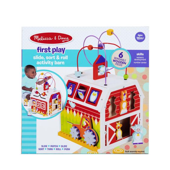 MD First Play Slide, Sort, & Roll Activity Barn