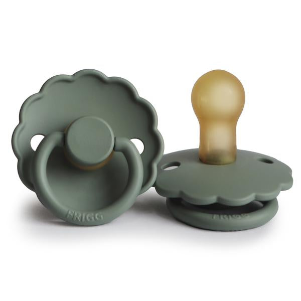 FRIGG Daisy Natural Rubber Pacifier - Lily Pad