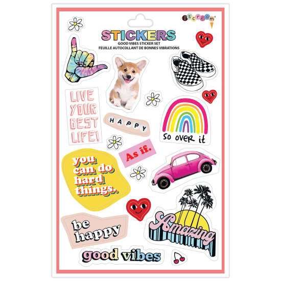 VSCO Vinyl Good Vibes Stickers