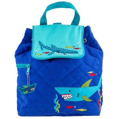 Quilted Backpack - Shark