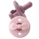 Sweetie Soother- Pacifier Set Lilac/Orchid Bows