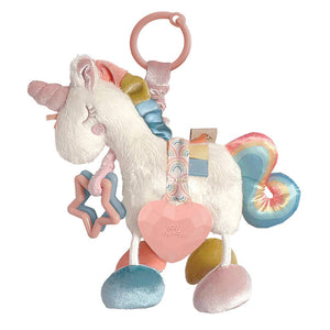 Link & Love -  Unicorn Activity Plush Silicone Teether Toy