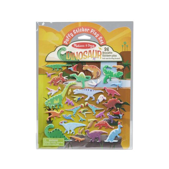 Puffy Sticker Play Set - Dinosaur