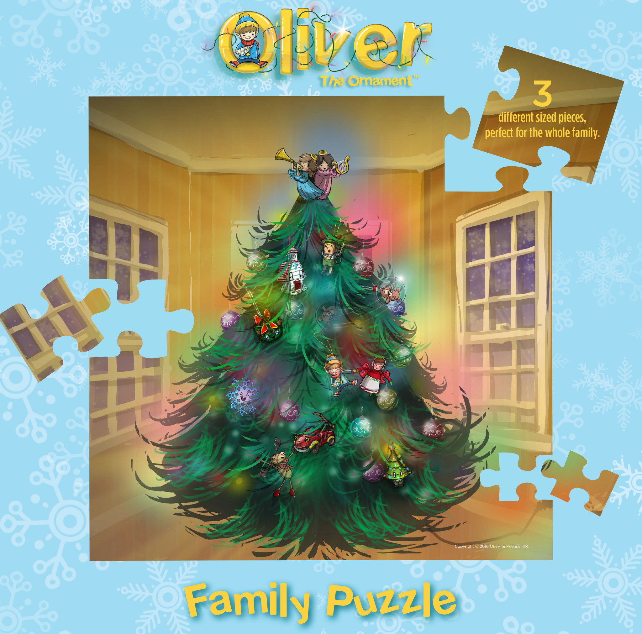 Oliver the Ornament: Family Puzzle