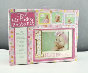 CR First Birthday Photo Kit: Girl