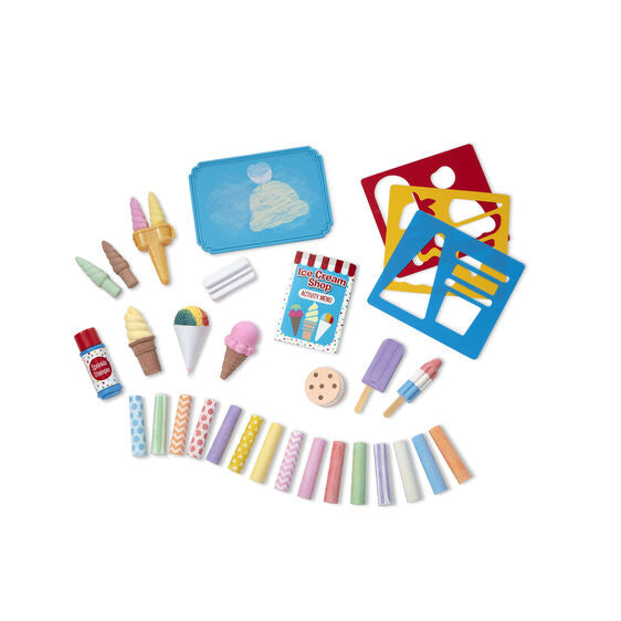 MD Ice Cream Shop Chalk Set