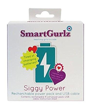 Smart Gurlz Siggy Power: Rechargeable Power Pack and USB cable