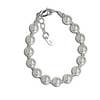 Chunky Couture - Sterling Silver Bracelet with Pearls