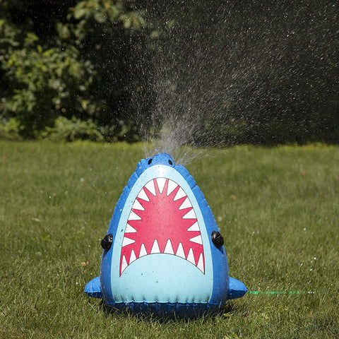 Inflatable Sprinkler Float: Sharkie the Shark