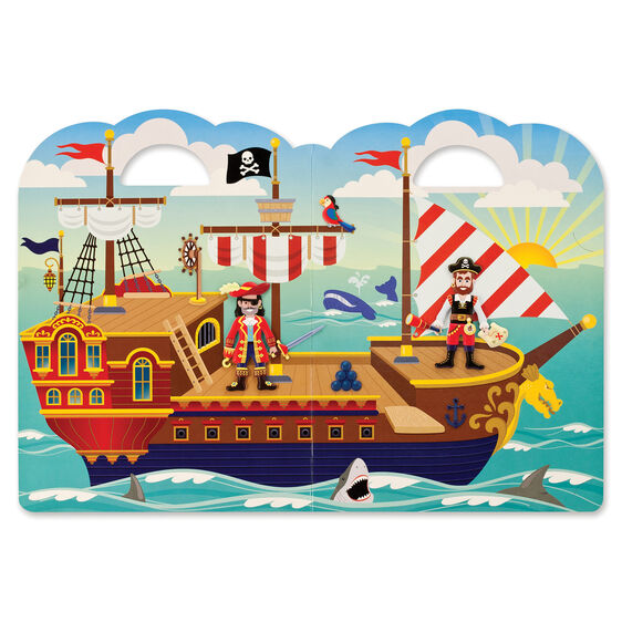 Puffy Sticker Play Set - Pirates