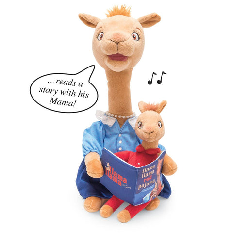 Mama Llama Reads Story Toy