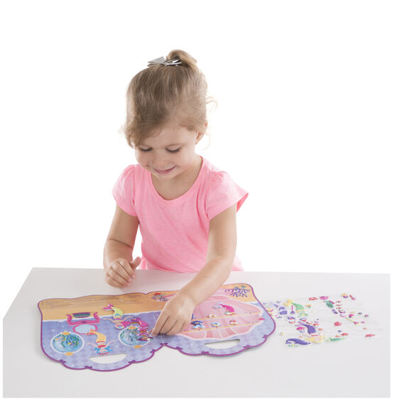 Puffy Sticker Play Set - Mermaids