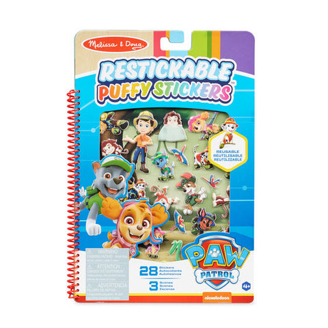 PAW Patrol Puffy Sticker Pad - Jungle 33258